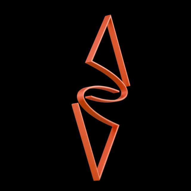 YAX vertical infinity brand icon